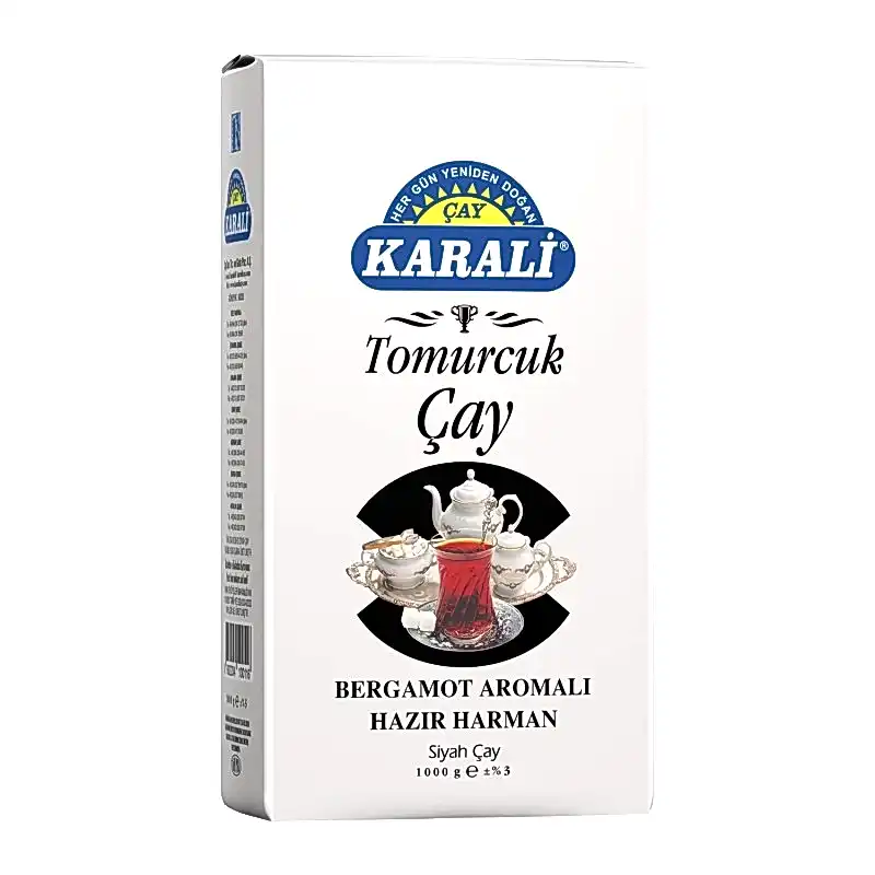 Karali Tomurcuk (Bergamot Aromalı) Dökme Çay 1 Kg