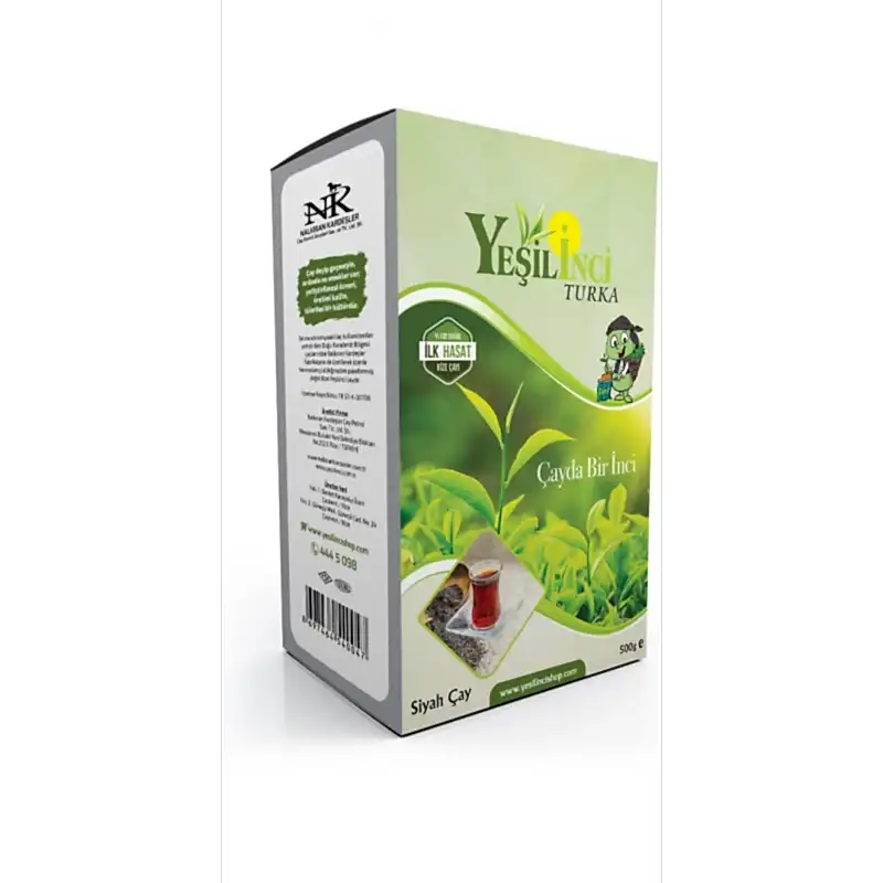 Yeşil İnci Turka Kutu 500 Gr