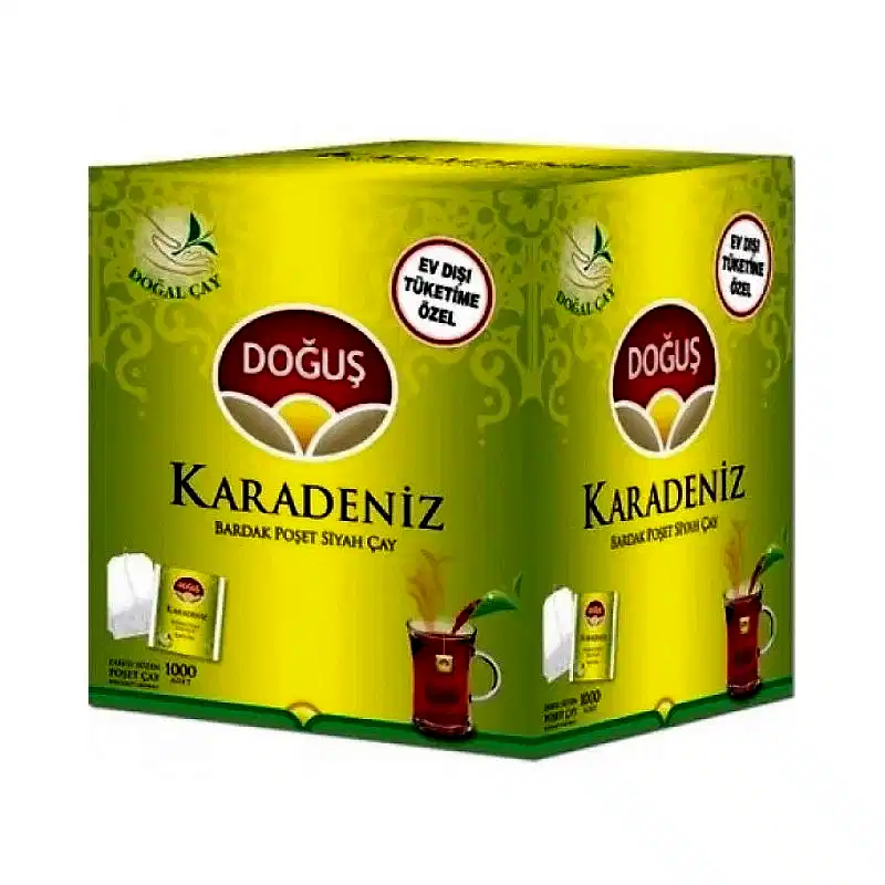 Doğuş Karadeniz Bardak Poşet Çay 1000 Adet X 2 Gr