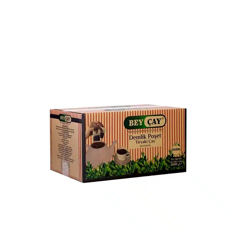 Bey Çay Tiryaki Demlik Poşet 40 Gr X 125 Adet 5000 Gr