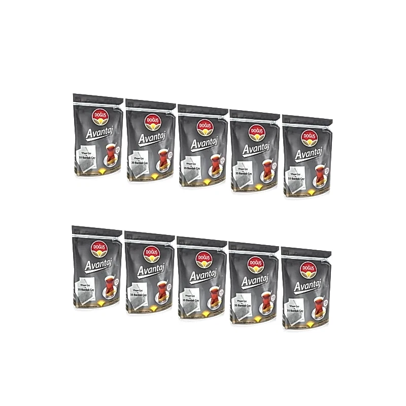 Doğuş Avantaj Demlik Poşet Çay 35 x 30 Gr X 10 Adet