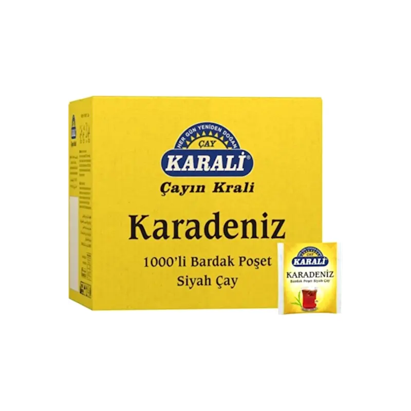 Karali Karadeniz Bardak Poşet 1000 X 2 Gr 