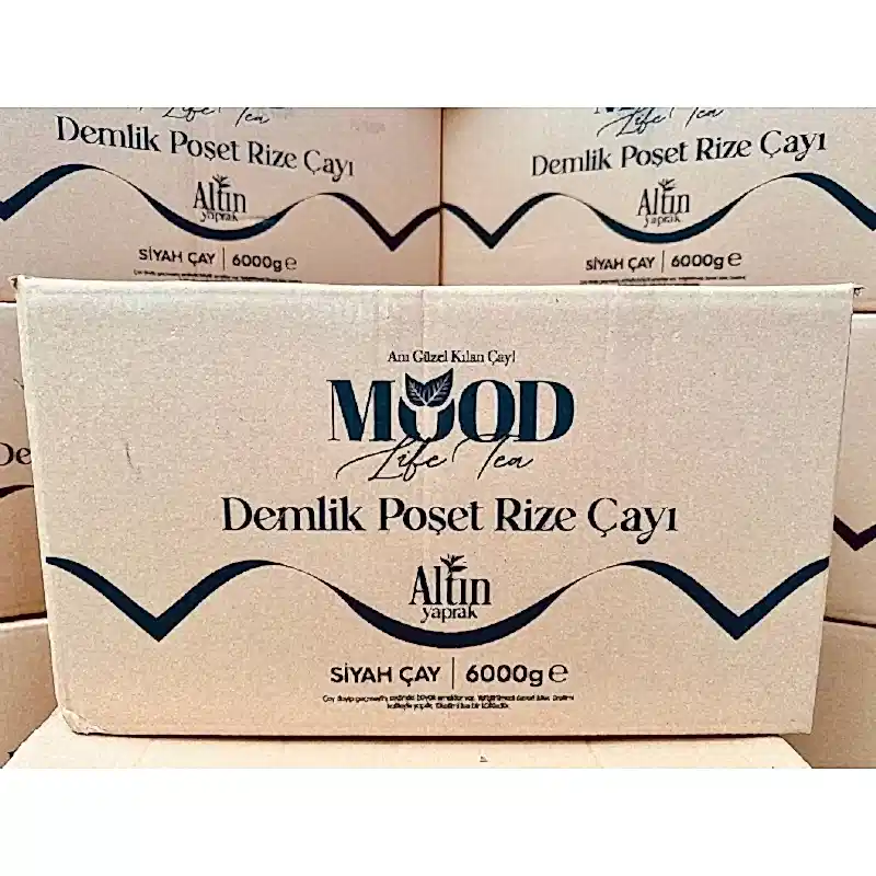 Yeşil İnci Mood Tea Altın Yaprak Demlik Poşet 200 X 30 Gr 6 Kg
